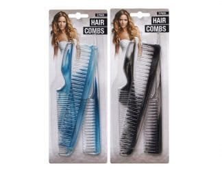 Stylish Combs 3Pk