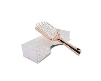 Hair Brush Paddle Rose Gold