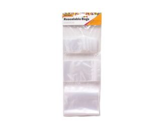 Re-Seal Bags Mixed Sizes 100Pk