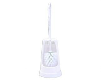 Toilet Brush W/Stand Deluxe 2 Tone