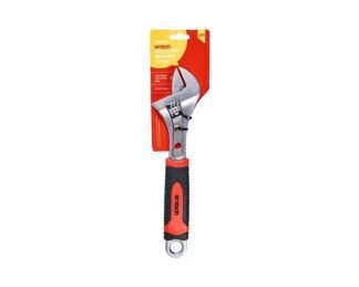 12 Inch Adjustable Wrench Injected Grip