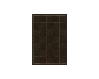 Checked Flatweave Black 50 X 80