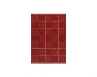 Checked Flatweave Red 60 X 110