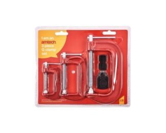 3Pc G Clamp Set