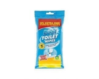 Toilet Cleaning Wipes 40Pk