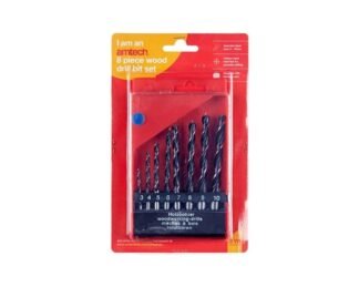 8Pc Wood Drill Bit Set