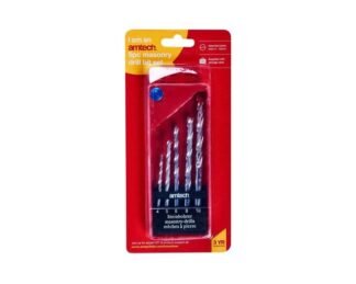 5Pc Masonry Drill Bit Set