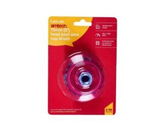 3 Inch Twist Knot Wire Cup Brush