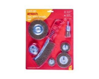 7Pc Wire Brush Set