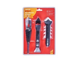 3Pc Silicone Scraper Set