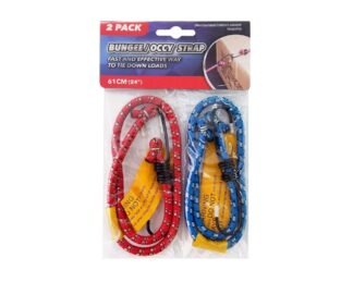 Bungee/Occy Strap 61Cm 2Pk