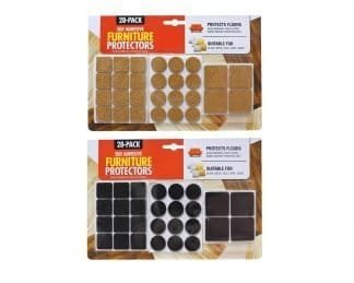 Skid Protectors Cork/Felt 28Pcs