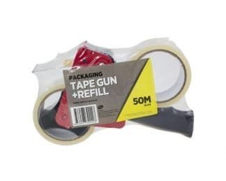 Packing Tape With Gun & Refill