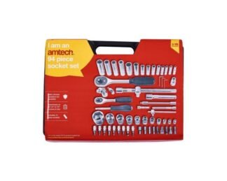 94Pc 0.5 Inch And 0.25 Inch Drive Socket Set