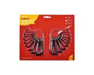 20Pc Hex Key Set