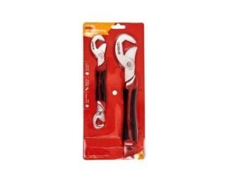 2Pc Self Adjusting Wrench Set