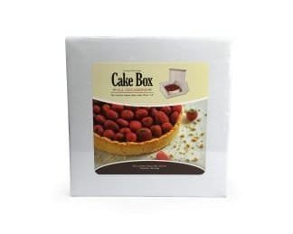 Cake Box White Cardboard 36Cm