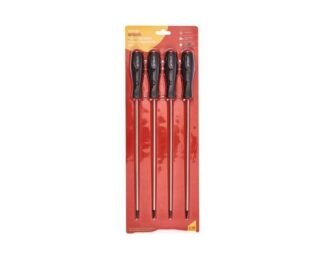 4Pc Long Reach Torx Screwdriver Set