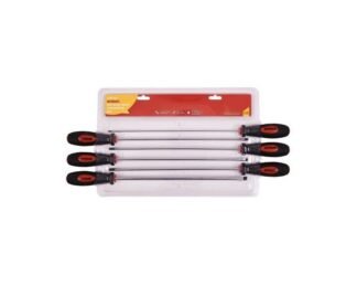 6Pc Long Reach Screwdriver Set