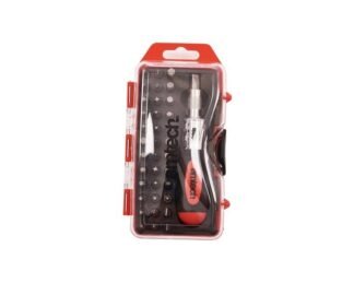 38Pc Stubby Ratchet Screwdriver And Bit Set