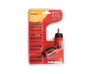 26Pc Ratchet Screwdriver And Bit Set