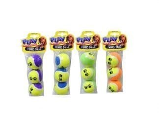 Pet Tennis Ball Paw/Jungle 3Pcs