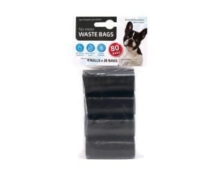 Doggy Bags 4-Rolls X 20 Bags
