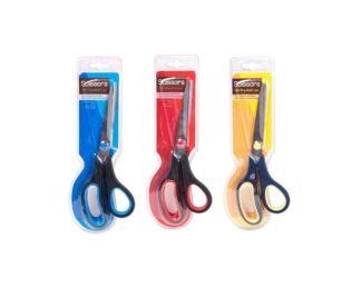 Rubber Grip Scissors Purple