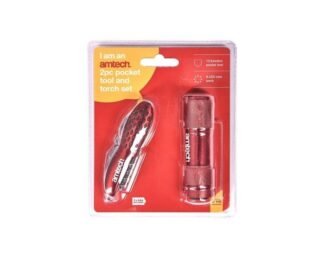 Pocket Tool And Torch Set