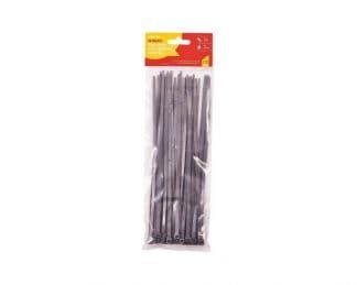 30Pc 4.8 X 250Mm Cable Tie ?Silver