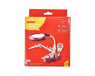 Helping Hand Magnifier Set And Soldering Stand With Led