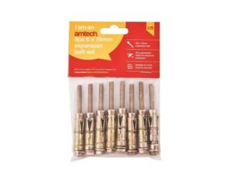 8Pc 6 X 75Mm Expansion Bolts
