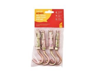 4Pc 10Mm Open Hook Bolt