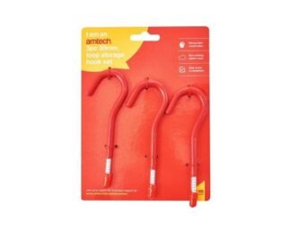 3Pc 30Mm Loop Storage Hook Set