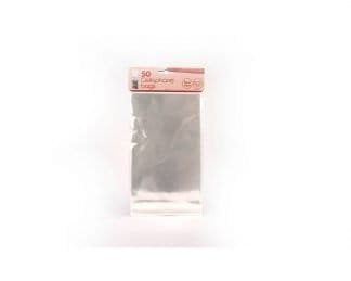 Cello Bags 23X15Cm 50Pk