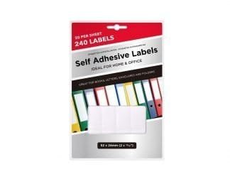 Labels-S/Stick 52X24Mm 240Pk