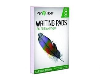 Writing Pads 8Pk Lined 10X15Cm