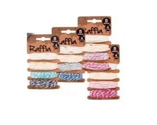 G/Wrap String Dbl & Sgl Col 4P