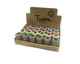 Twine Roll 45M 4 Assorted Colours