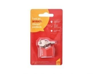 25Mm Rhombic Chrome Plated Iron Padlock
