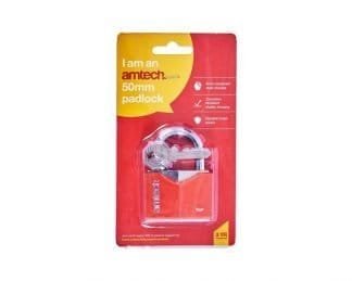 50Mm Rhombic Chrome Plated Iron Padlock