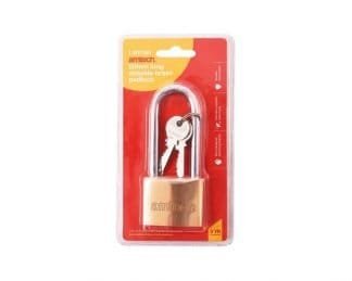 50Mm Long Shackle Brass Padlock