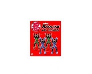 4Pc Ninja Wall Climbers - Ninja Series