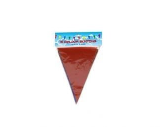 Triangular Bunting 10M 20 Flags 5 Colours