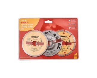 3Pc Diamond And Cut Off Blade Set