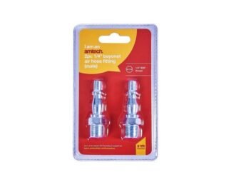 2Pc 0.25 Inch Bayonet Airhose Fitting ?Male