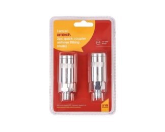 2Pc Quick Coupler Airhose Fitting ?Male