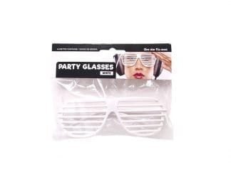 Dress Up Novelty Glasses White
