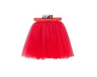 Dress Up Tutu Skirt Adults Red