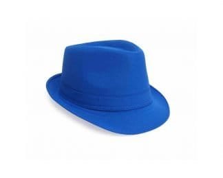 Dress Up Fedora Hat Blue